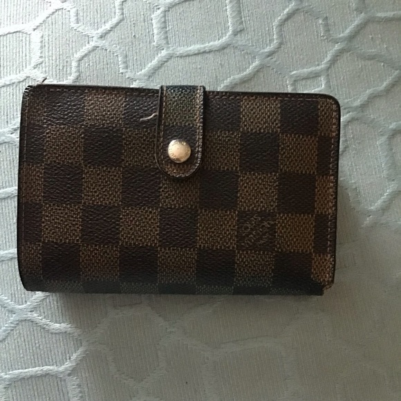 🛍LOUIS VUITTON Damier Ebene Juliette Wallet - Picture 2 of 11